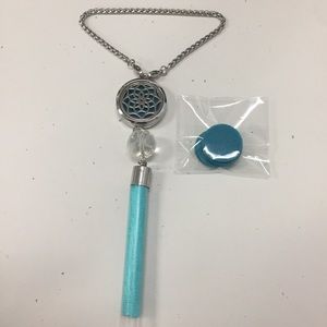 Essential Oil Car Diffuser Tassel, Teal